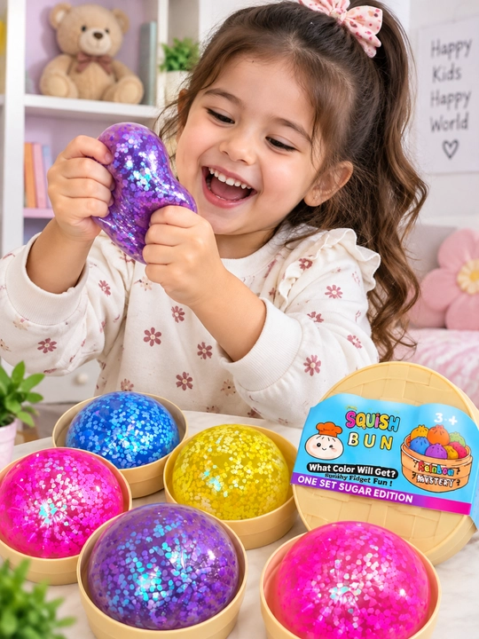 Squishy антистресс игрушка сквиши squish ball мягкий эластичный мяч 3+