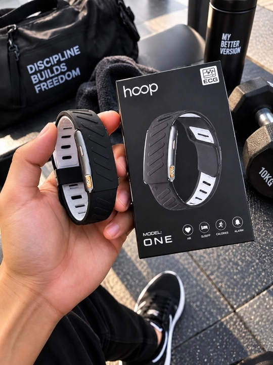 Умный фитнес-браслет HOOP ONE — мониторинг пульса, сна и физической активности - 