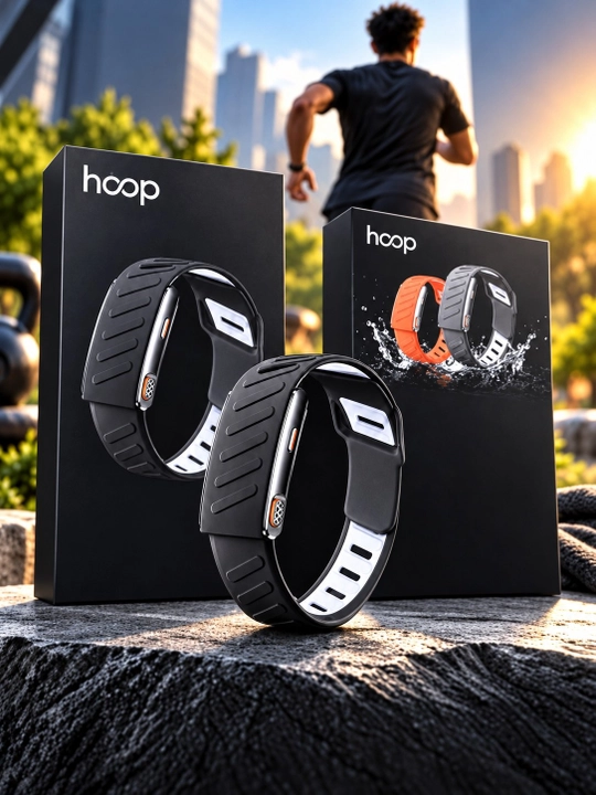 HOOP ONE aqlli fitness brasleti — yurak urishi, uyqu va faollik monitoringi