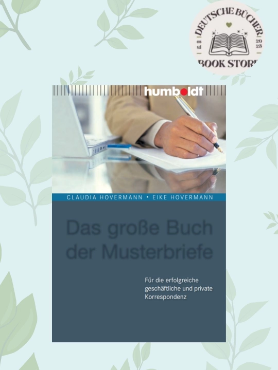 Nemis tili biznes xatshunoslik kitobi Das große Buch der Musterbriefe Humboldt - 