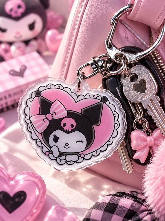 Брелок для ключей Kuromi, 28 видов