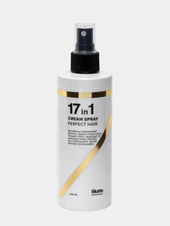 Крем-спрей для волос Likato Professional 17 в 1 с термозащитой, 250 мл
