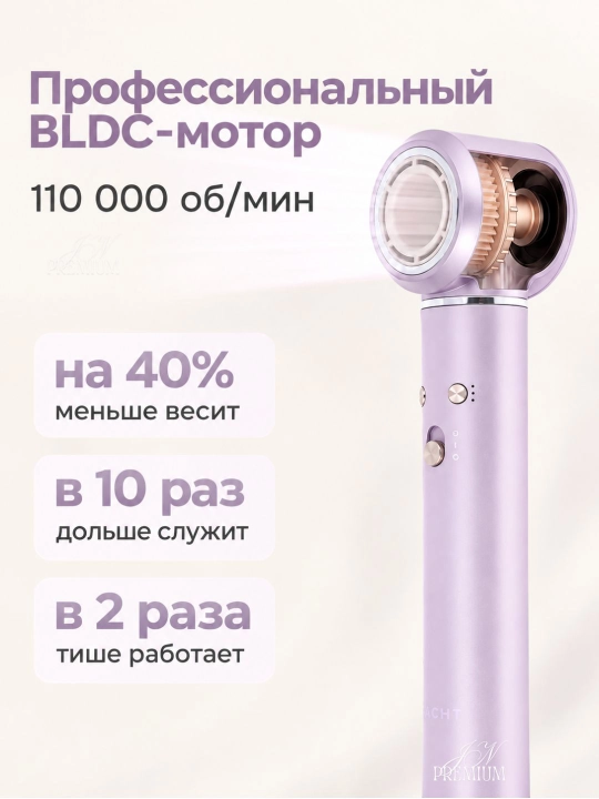 Professional fen stayler MAC LED displey, 5-8 tasi 1 da, soch turmaklagichi, 1200-1600 Vt