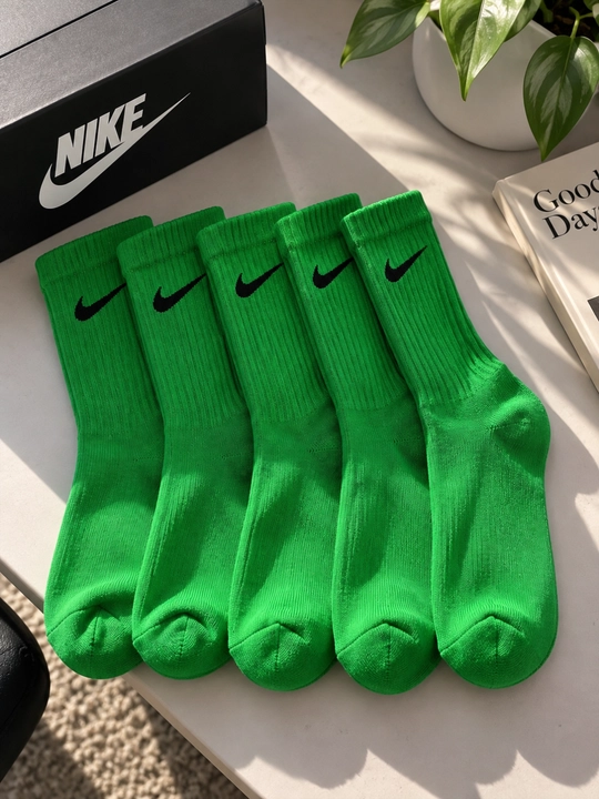 Носки Nike длинные, 5 пар, 36-41, высокие спортивные гетры, мужские и женские