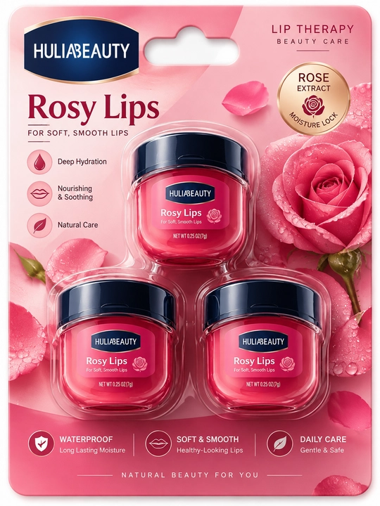 Lablar uchun balzam HULIABEAUTY Rosy Lips - 