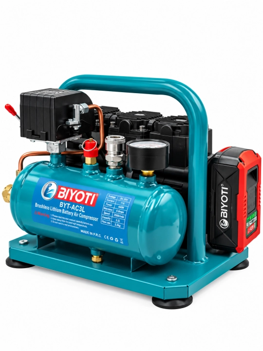 Akkumulyatorli kompressor BIYOTI BYT-AC3L