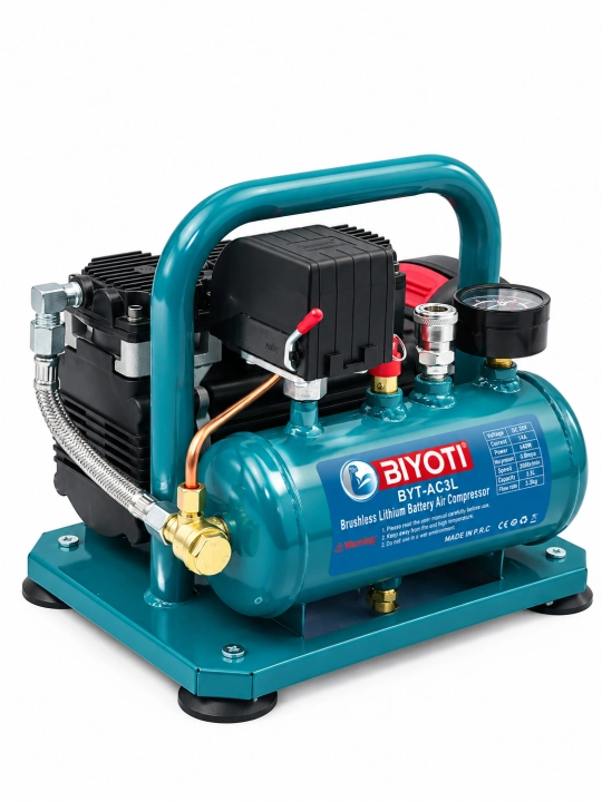 Akkumulyatorli kompressor BIYOTI BYT-AC3L