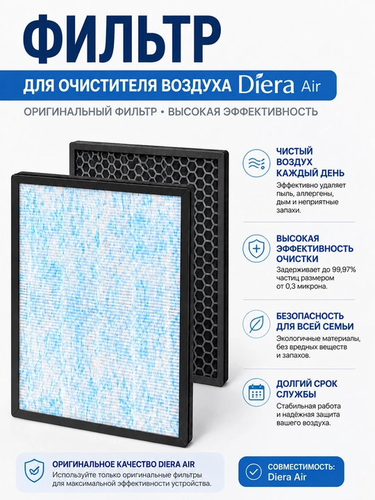 HEPA-фильтр для очистителя воздуха для DIERA