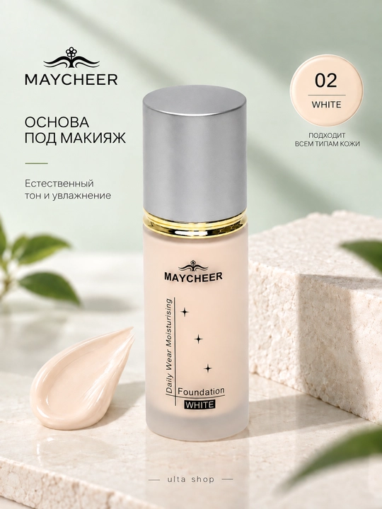 Praymer, Maycheer professional bo'yanish bazasi, namlovchi, suyuq asos, 45 ml