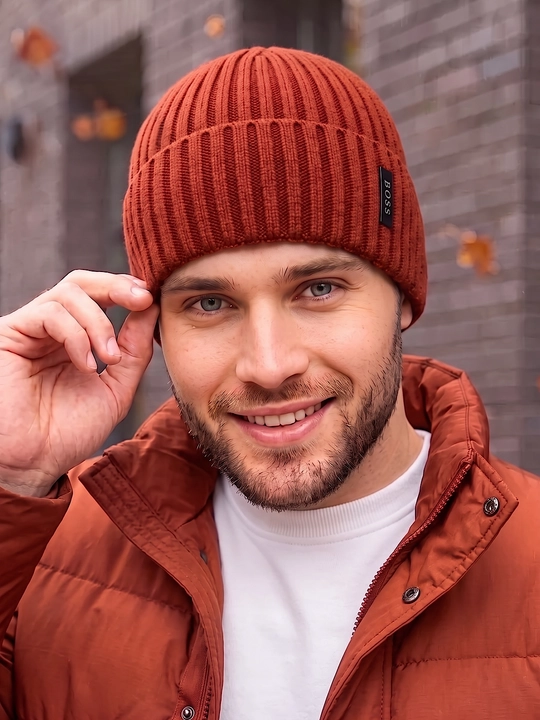 Shapka erkaklar uchun, qishki bosh kiyim, uniseks beanie