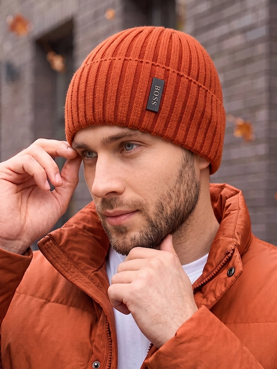 Shapka erkaklar uchun, qishki bosh kiyim, uniseks beanie
