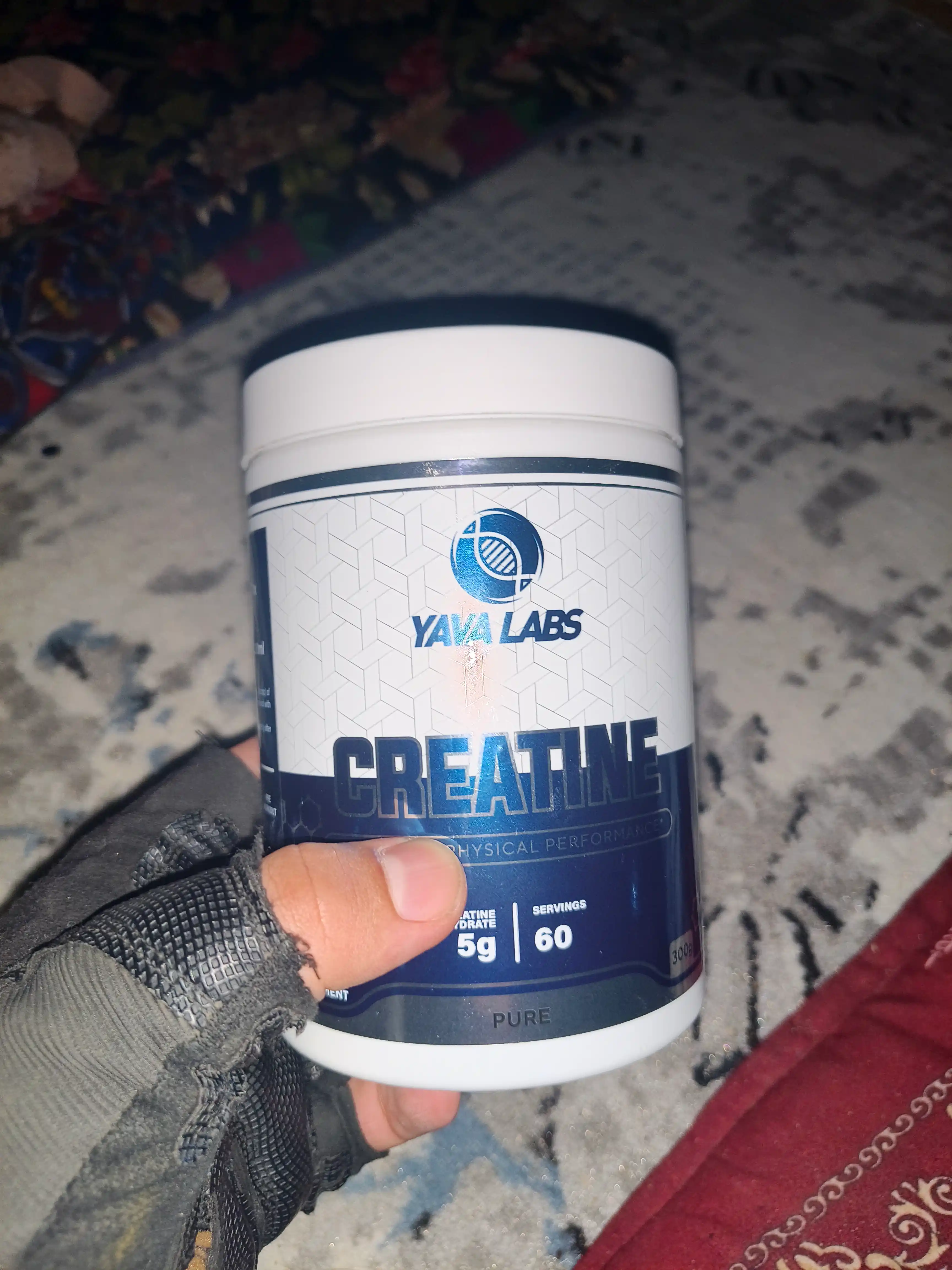 Creatine Yava Labs kreatin monogidrati, 300 g, 60 porsiya kreatin