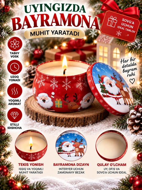 Xushbo‘y yangi yil shami, Yangi yil sovg‘asi