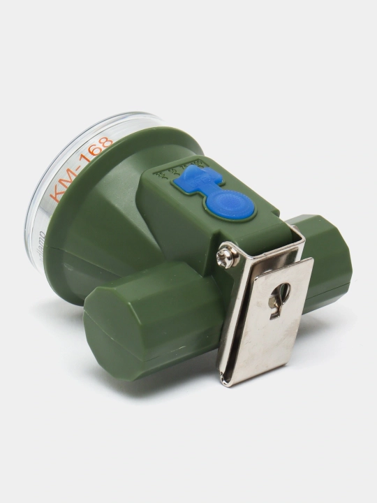Boshga LED fanar FANALIKE KM-168, 2500 mAh, Type-C, IP67, sayohat uchun