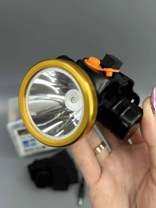 Boshga  LED fanar FA-168, 20W akkumulyatorli fonar, sayohat uchun