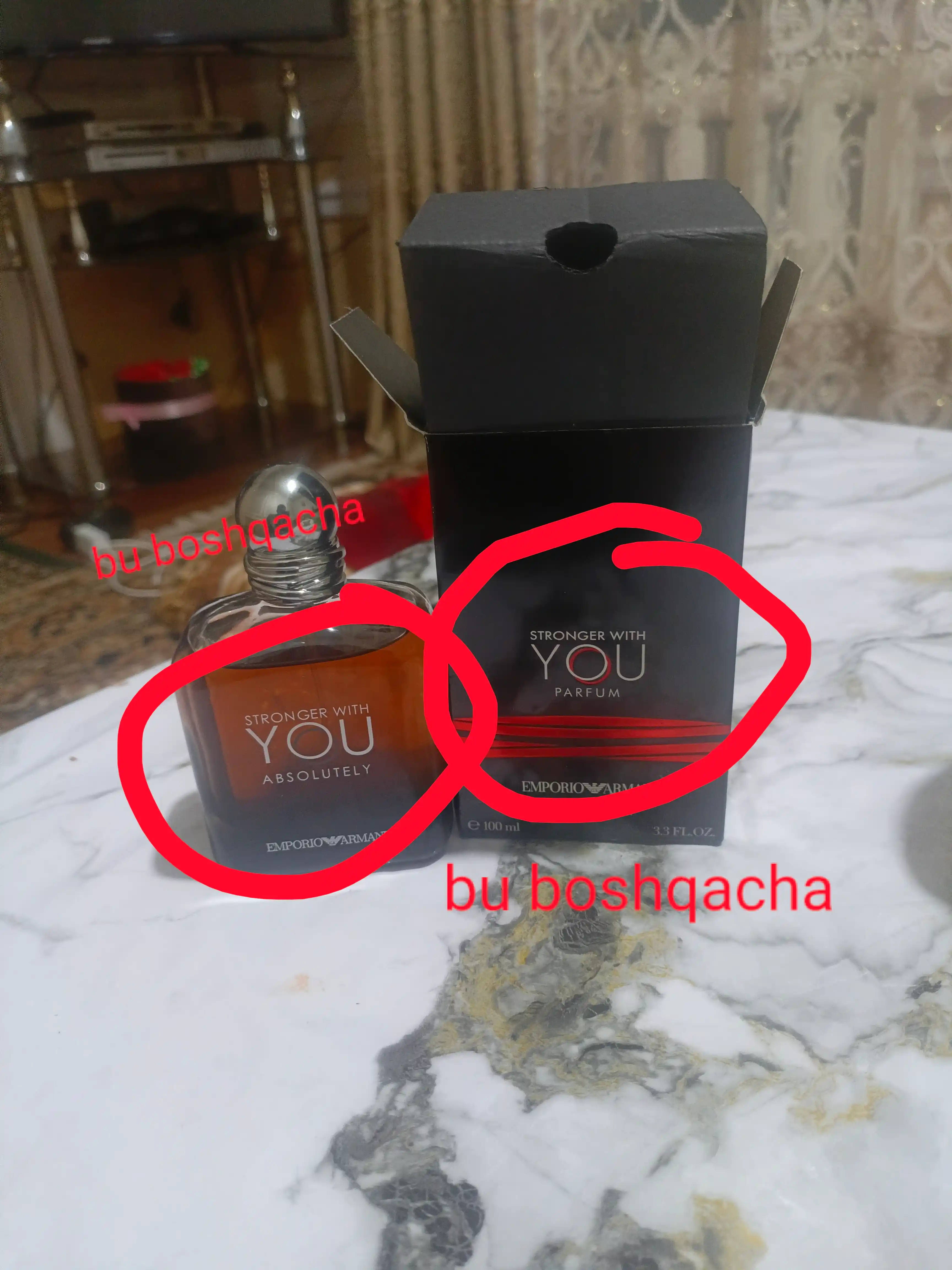 Parfyumlangan suv Stronger With You, 100 ml
