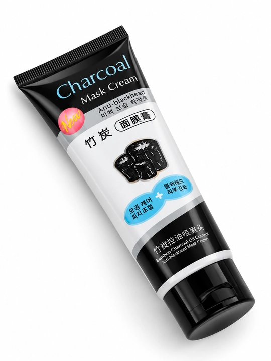 Маска для лица Charcoal Black Mask — от черных точек и очищения пор, 130 г