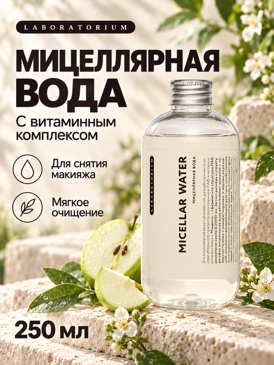Мицеллярная вода или молочко для снятия макияжа Laboratorium - 