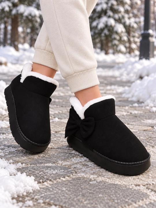 Ayollar uchun DIMORE SnowBelle uggilari, bantli va mo’ynali oyoq kiyimi, 36-37 — 42-43