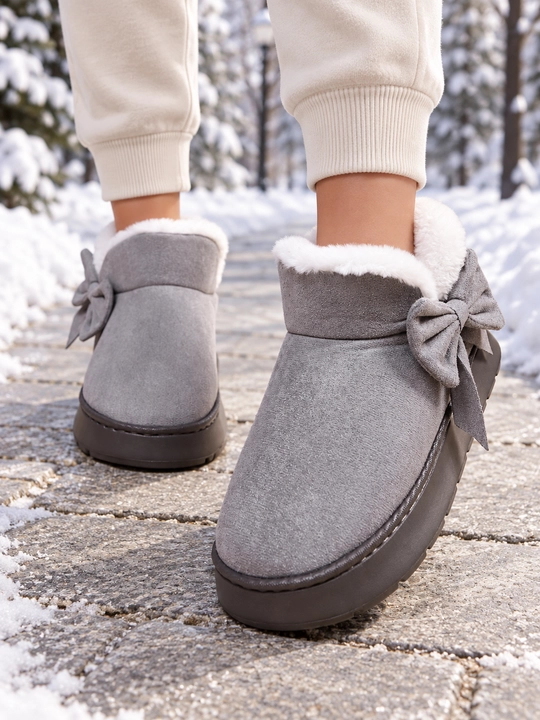 Ayollar uchun DIMORE SnowBelle uggilari, bantli va mo’ynali oyoq kiyimi, 36-37 — 42-43