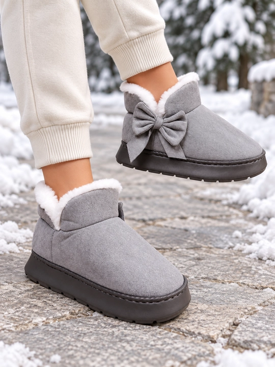 Ayollar uchun DIMORE SnowBelle uggilari, bantli va mo’ynali oyoq kiyimi, 36-37 — 42-43