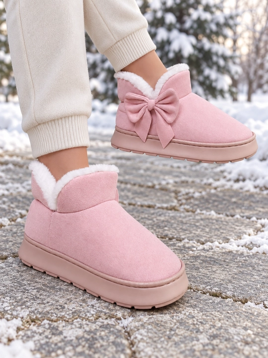 Ayollar uchun DIMORE SnowBelle uggilari, bantli va mo’ynali oyoq kiyimi, 36-37 — 42-43