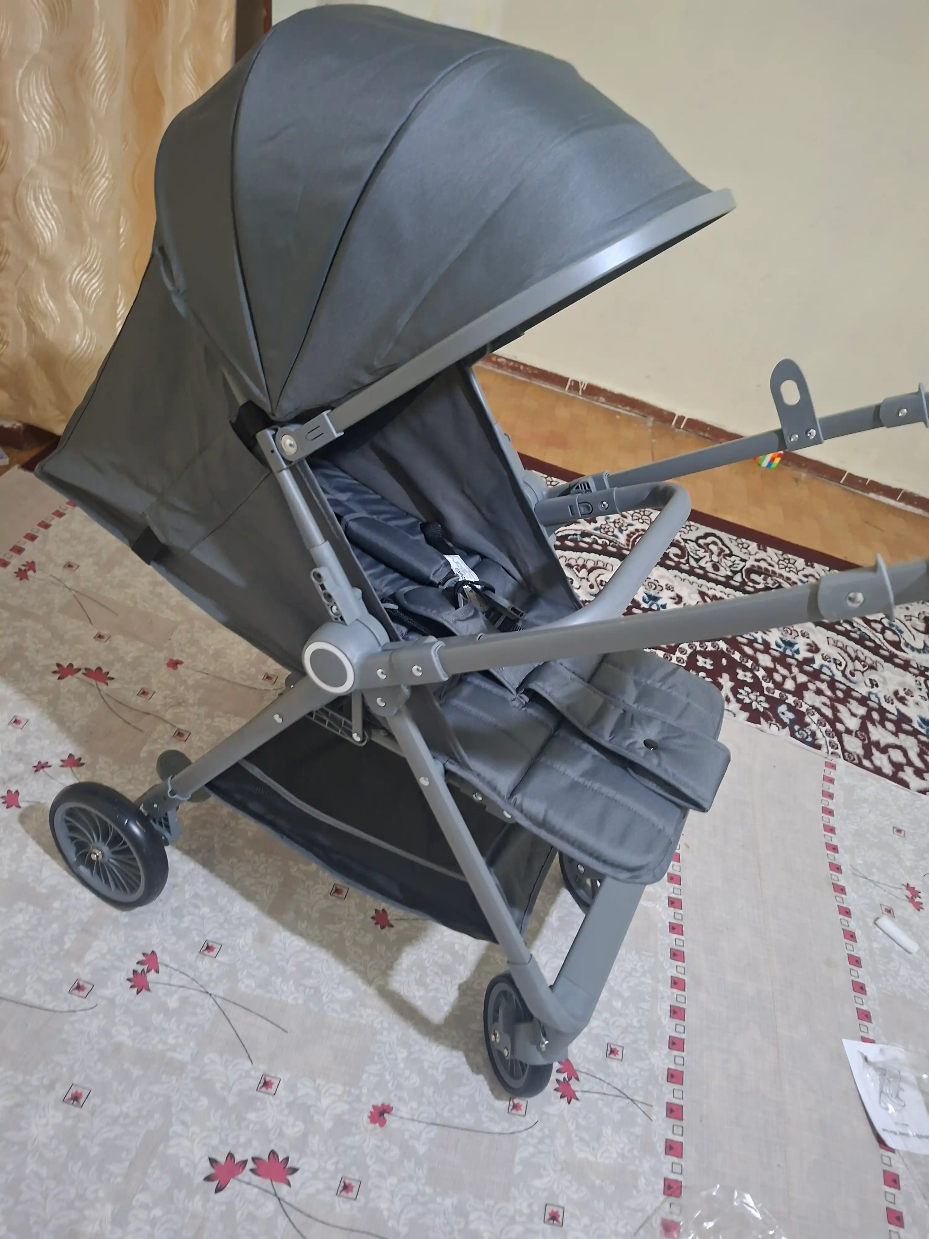 Прогулочная коляска YOYKIDS, 5,8 кг, с перекидной ручкой