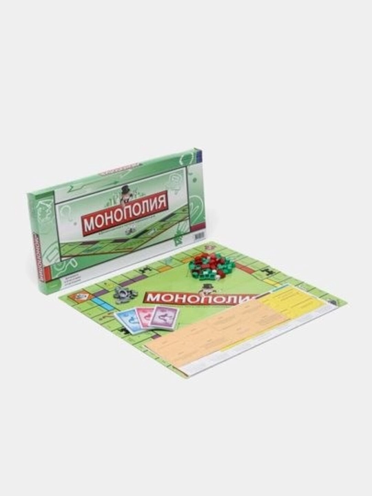 Игрушка настольная Монополия экономическая игра для семьи