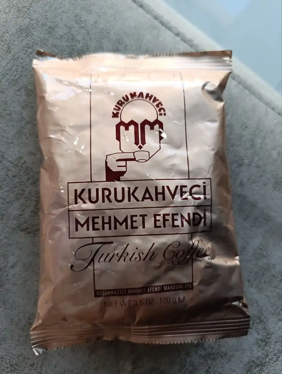 Maydalangan turk qahvasi Kurukahveci Mehmet Efendi