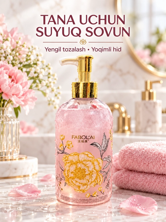 Гели для душа FABOLAI