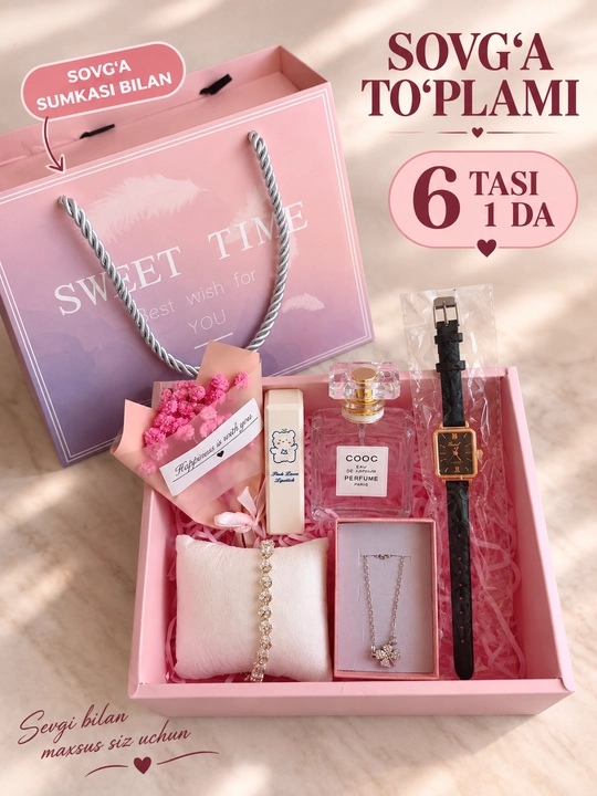 Qizlar uchun sovga toplamlari - 