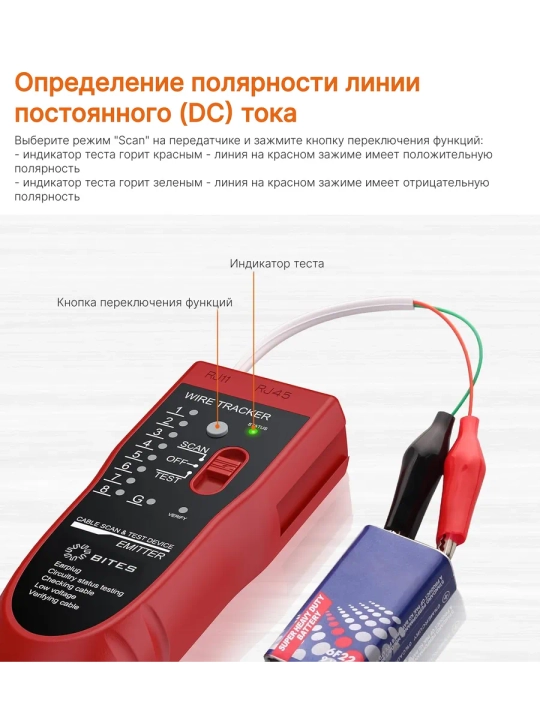 SY-806 yo‘l izlovchi-tester