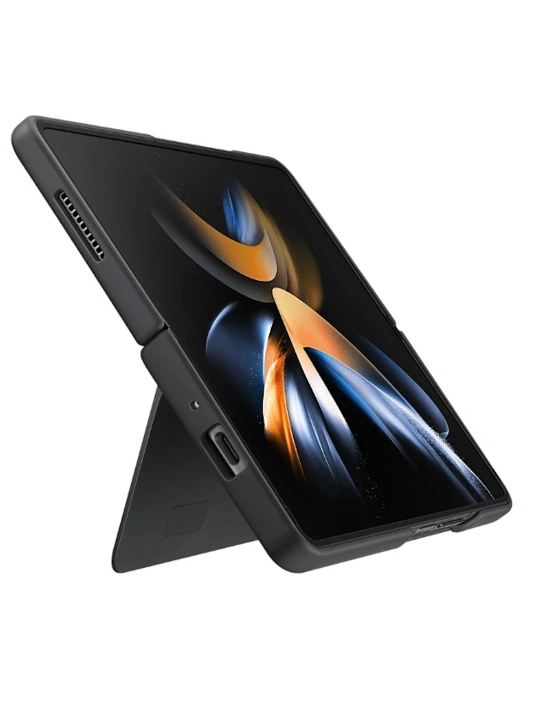 Samsung Galaxy Z Fold4 qora charm g‘ilofi