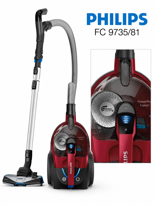 Philips FC9735/81 PowerPro Expert changyutgich, 1800 W, 2 l, H13 filtr, turbocho‘tka - 