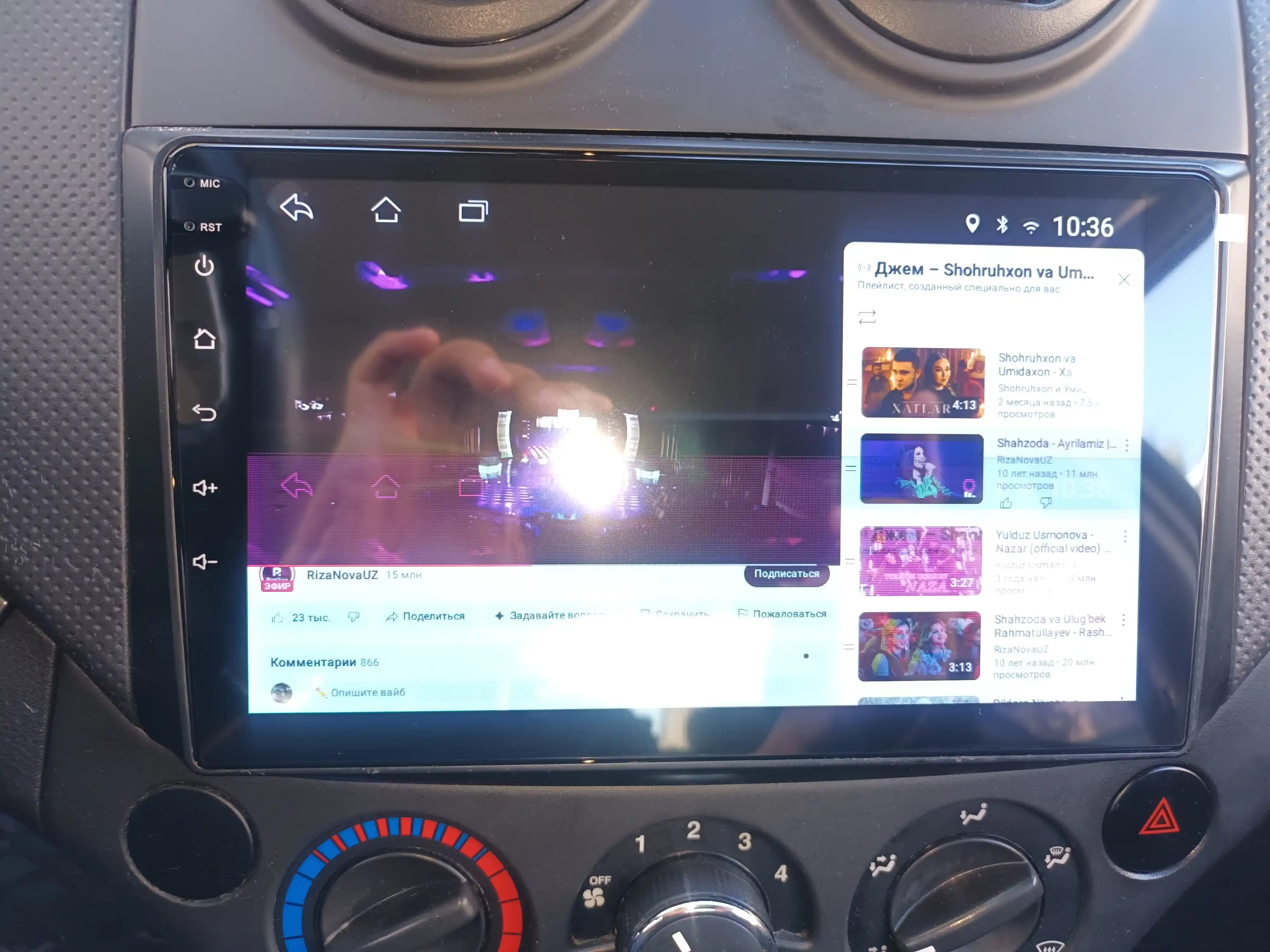 Monitor Gentra, Cobalt, Spark, Nexia 1, 2, 3 Damas, Matiz avtomobil monitorlari