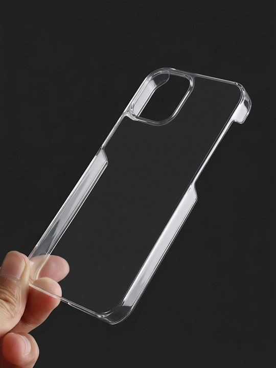 IPhone XR,XS,11,12,13,14,15,16,17 Pro, Max прозрачный чехол без рамки - 