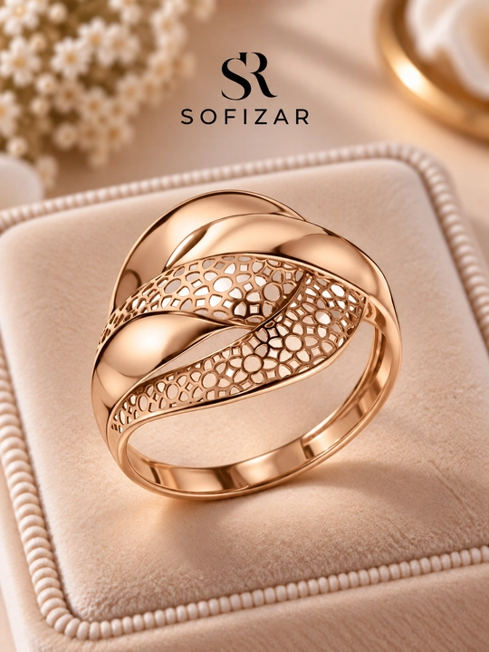 Женское золотое кольцо Sofizar 585 пробы, арт. 181001980 - 