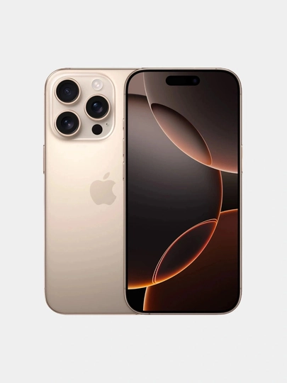Smartfon Apple iPhone 16 Pro Max 256 GB (nano SIM+eSIM), Desert Titanium - 