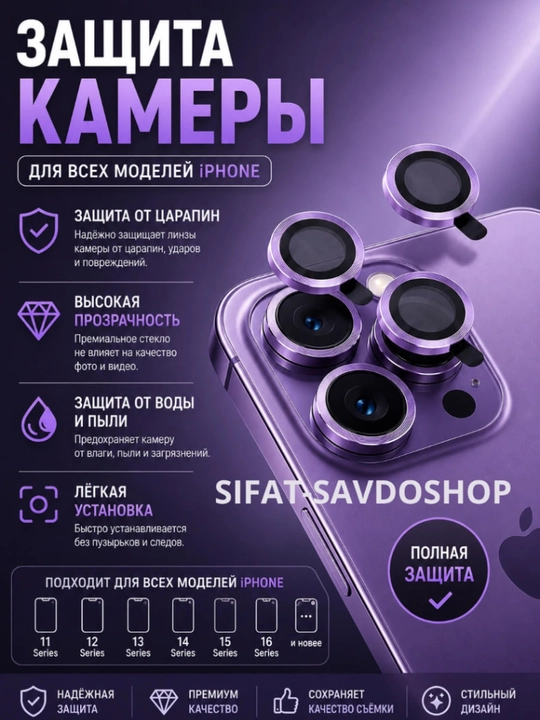 IPhone 14 Pro Max uchun himoya oynasi