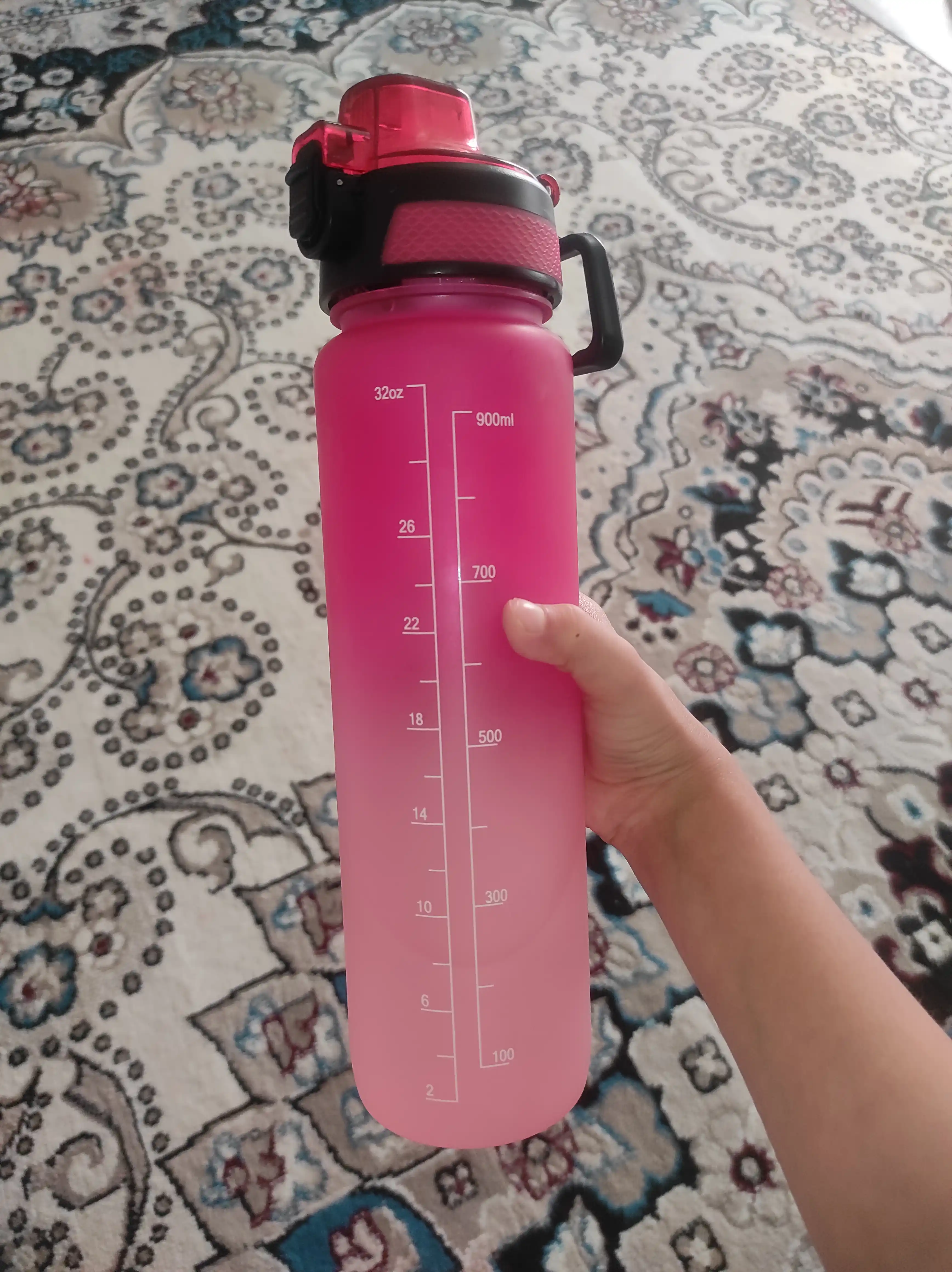 Бутылка для воды, air up, 1000 мл, 1 ароматическая насадка, для спорта