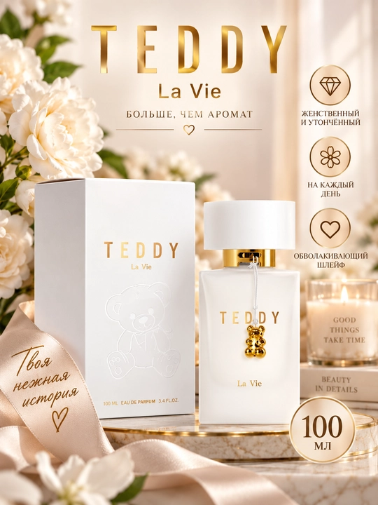 Парфюмерная вода для женщин La Vie Teddy, 100 мл - 