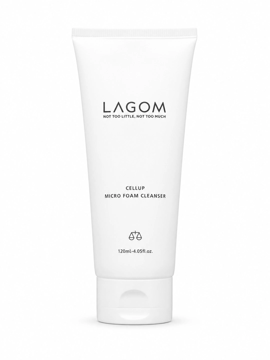 LAGOM Cellup Micro Foam Cleanser yuz uchun tozalovchi ko‘pik, 120 ml - 