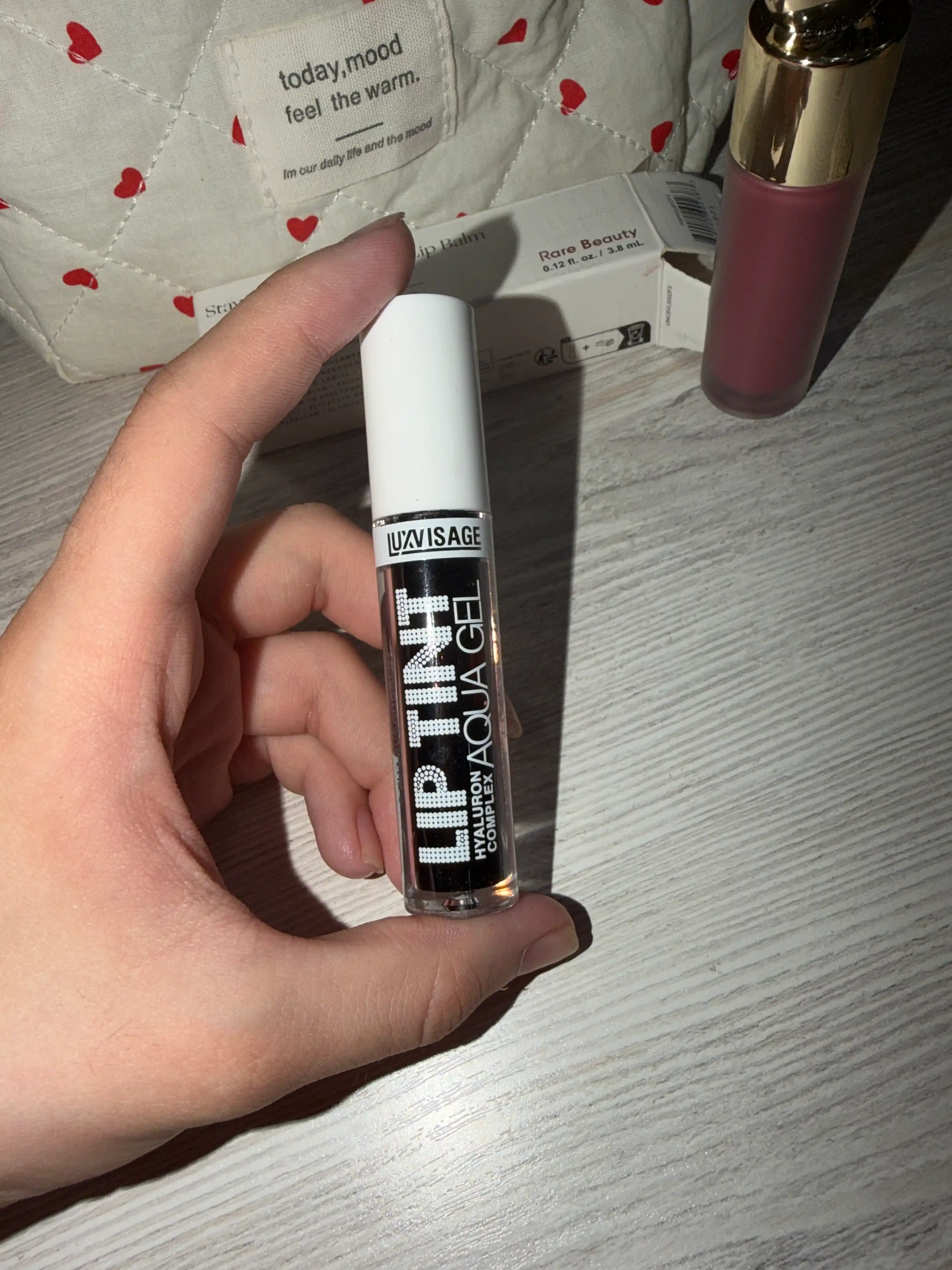 Тинт для губ, тонирующий гель-тинт Lip Tint Aqua Gel