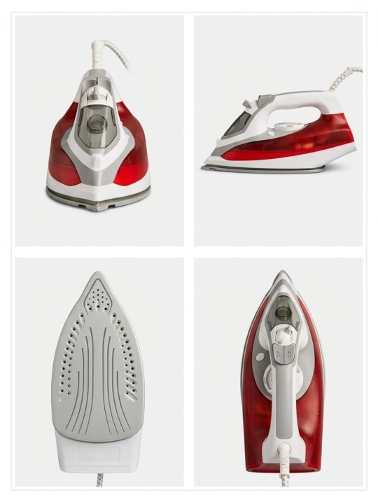 ArshiaDubay 2600watt Bug'li dazmol, yopishmaydigan qoplama bilan