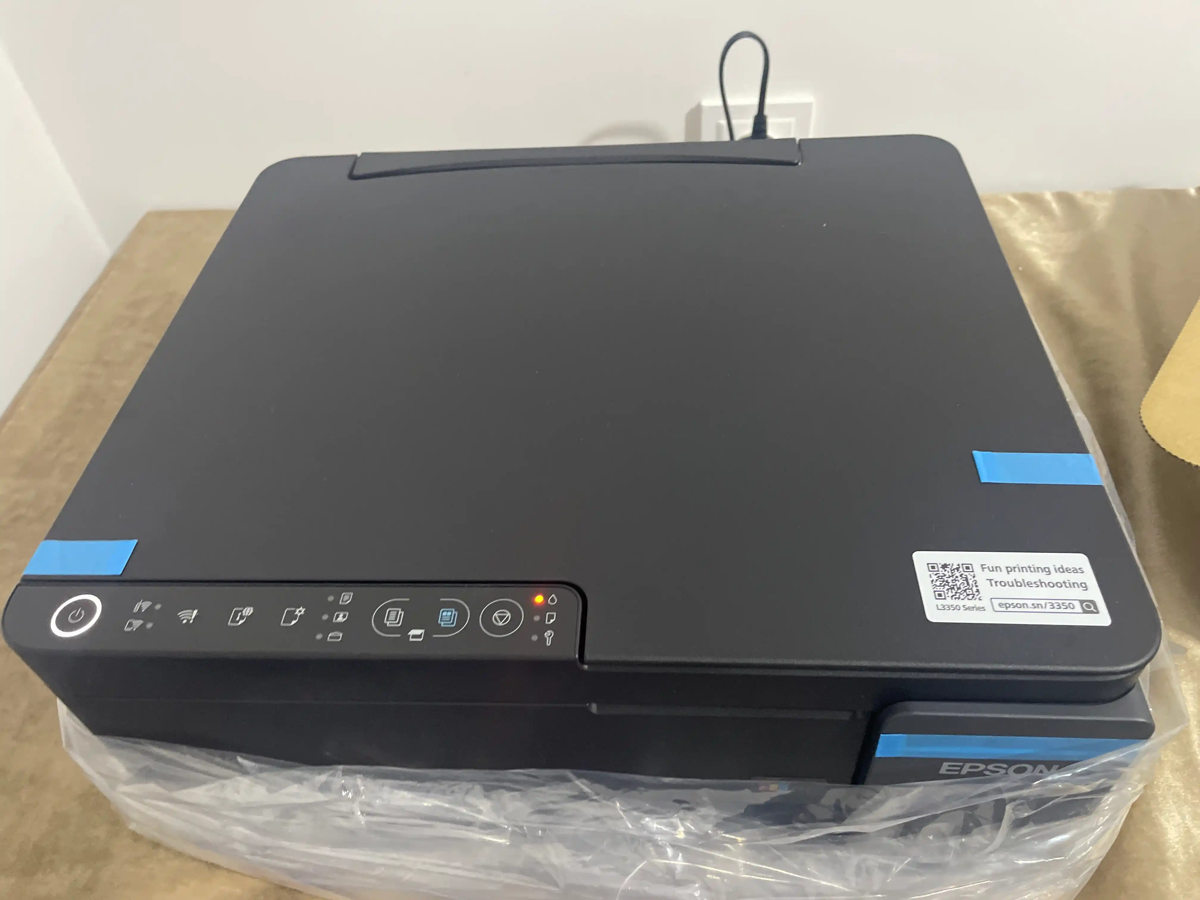 Epson L3350 Wi-Fi MFP printeri — skaner, nusxa ko‘chirgich, rangli chop etish