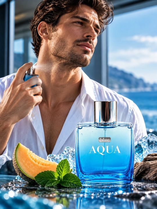 Xushbo'ylangan suv erkaklar uchun Dilis Blue Aqua, 100 ml