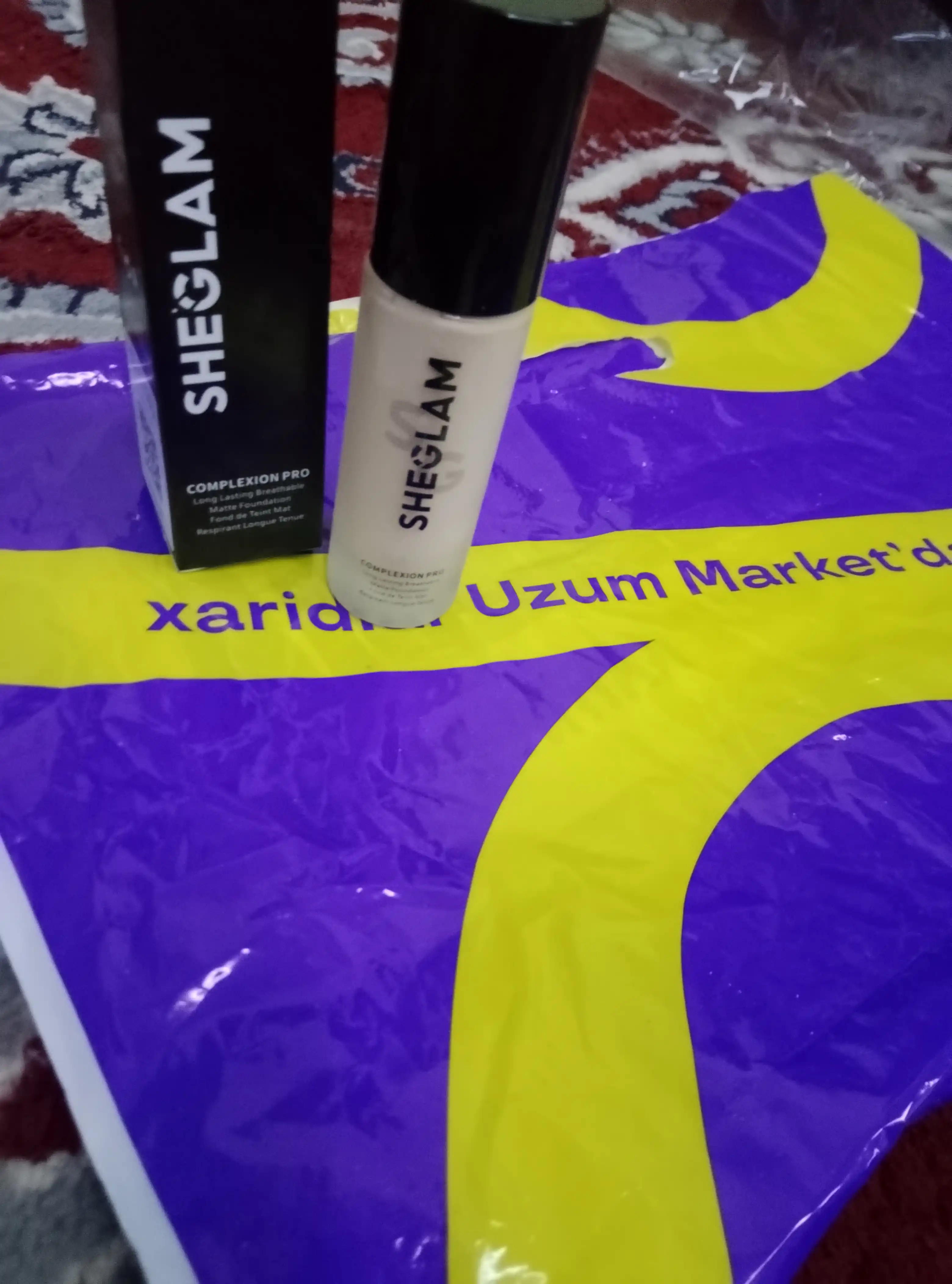 SHEGLAM tonal kremi, yuz terisi uchun makiyaj asosi, tabiiy xira tus, 35 ml