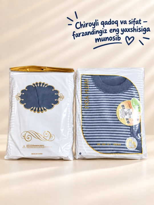 Bolalar pijamasi 2–16 yosh — issiq, yumshoq va qulay
