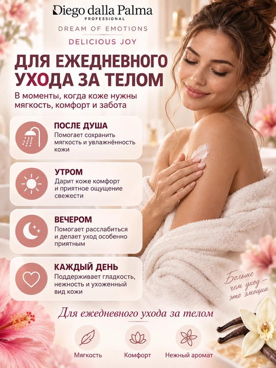 Крем-эссенция для тела Diego dalla Palma Professional DREAM OF EMOTIONS DELICIOUS JOY