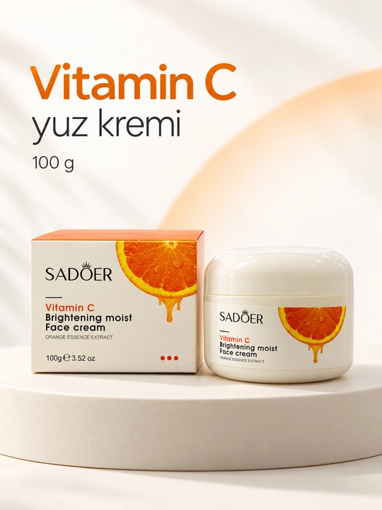 Крем для лица SADOER Vitamin C Brightening Moist Face Cream, 100 г